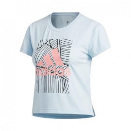 Playera adidas Vibes-DeportesSol- Lleva un estilo ligero a tus entrenamientos con la Playera adidas Vibes para mujer y con un di