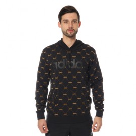Sudadera adidas Linear Graphic-DeportesSol- Para mantener la calidez en los días fríos, usa la Sudadera adidas Linear Graphic pa