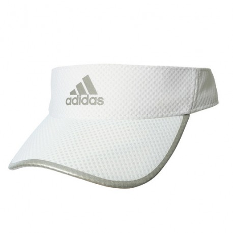 Visera R96-DeportesSol- Concéntrate al correr, la Visera R96 de adidas se encarga de evitar que los rayos del sol sean obstáculo