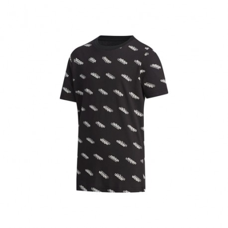Playera adidas Core Favorites-DeportesSol- Una playera negra siempre es un básico para un outfit casual La Playera adidas Core F