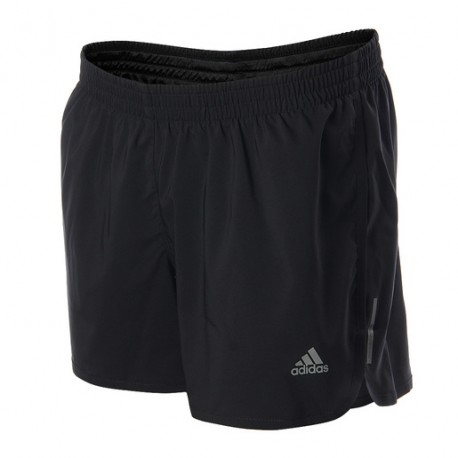 Short Run-DeportesSol- Disfruta de comodidad al correr con el Short Run de Adidas. Está confeccionado en suave poliéster con tec