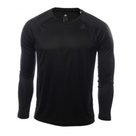 Playera D2M ML-DeportesSol- Entrena con toda tu fuerza, y mantente seco mientras lo haces. La Playera D2M ML de Adidas tiene tej