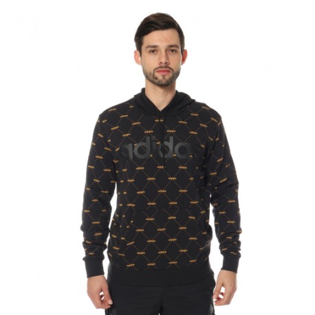 Sudadera adidas Linear Graphic-DeportesSol- Para mantener la calidez en los días fríos, usa la Sudadera adidas Linear Graphic pa