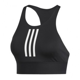 Top adidas Deportivo 3 Franjas Halter-DeportesSol- Lleva un estilo clásico con el Top adidas Deportivo 3 Franjas Halter para muj