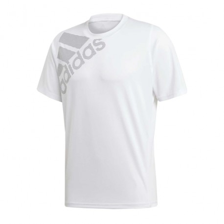 Playera adidas FreeLift Badge Of Sport Graphic-DeportesSol- Entrena con la comodidad que tanto te brinda la Playera adidas FreeL