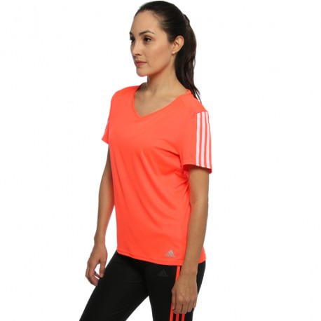 Playera adidas 3S-DeportesSol- Con la Playera para correr adidas 3S tendrás la comodidad que necesitas para finalizar la carrera