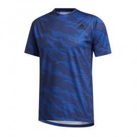Playera adidas Camuflaje-DeportesSol- Pasa desapercibido en el gimnasio como si estuvieras en el bosque de noche, con la Playera