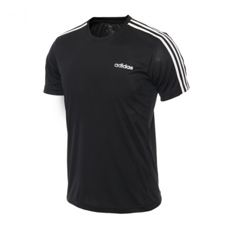 Playera adidas Designed 2 Move 3 Franjas-DeportesSol- Lleva la Playera adidas Designed 2 move 3 Franjas a la mayoría de tus entr
