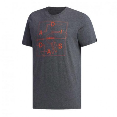 Playera adidas Gameplan-DeportesSol- Planea la estrategiaComo todo el apasionado a la estrategia deportiva, te encantará la Play