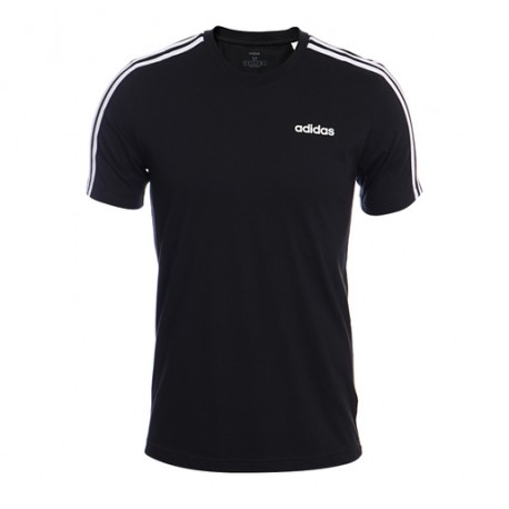 Playera adidas Essentials 3S-DeportesSol- La Playera Essentials 3S de adidas te aporta del buen estilo deportivo que hace destac