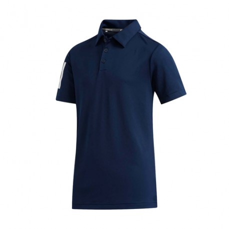 Playera Polo adidas 3 Franjas-DeportesSol- Mejora tu juego de golf con la Playera Polo adidas 3 Franjas para hombres. Alcanza lo