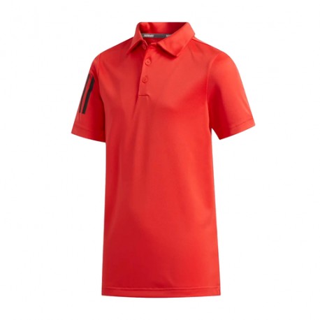 Playera Polo adidas 3 Franjas-DeportesSol- Mejora tu juego de golf con la Playera Polo adidas 3 Franjas para hombres. Puedes tam