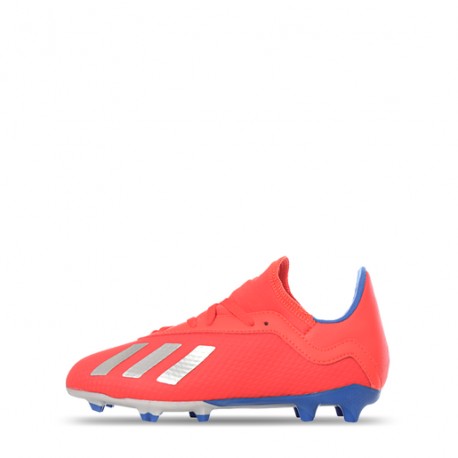 Tenis de Fútbol adidas X 18.3 FG-DeportesSol- Para los pequeños futbolistas, se han creado unos tachones especiales, se tratan d
