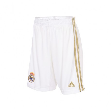 Short adidas Real Madrid 19/20 Local-DeportesSol- Tu hijo ha seguido los pasos de su equipo favorito y ahora puede portar las mi