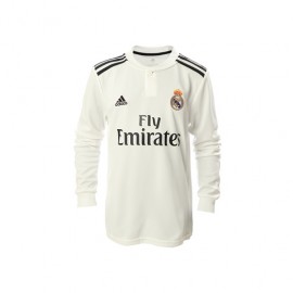 Jersey Real Madrid Local ML 18/19-DeportesSol- ¡Tricampeones de Europa! El Real Madrid acaba de hacer historia al conquistar su 