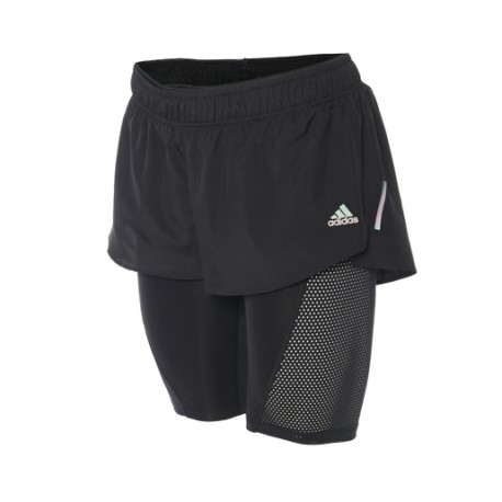 Shorts adidas Ultra-DeportesSol- La seguridad que te puede brinda el Short adidas Ultra dos en uno es para que al momento de cor