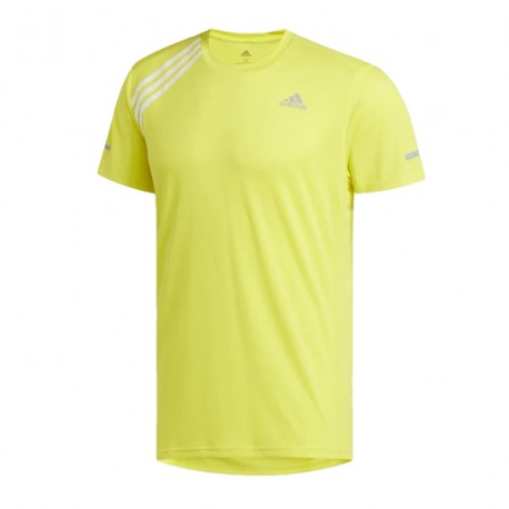 Playera adidas Run It 3 Stripes-DeportesSol- Sal a correr de manera cómoda y con todo el estilo con la Playera adidas Run It 3 S